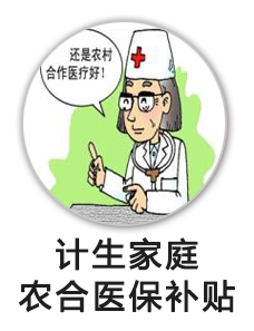 计生特殊家庭新农合城镇医保缴费补贴