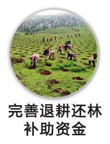 完善退耕还林补助资金