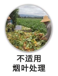 不适用烟叶处理