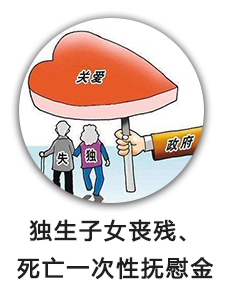 独生子女丧残、死亡一次性抚慰金