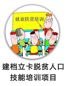 建档立卡脱贫人口技能培训项目