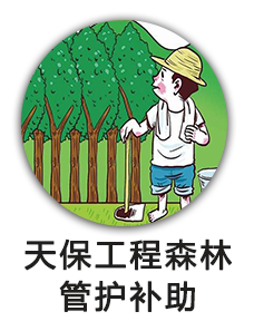 天保工程森林管护补助